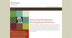 Desktop Screenshot of frankelpr.com